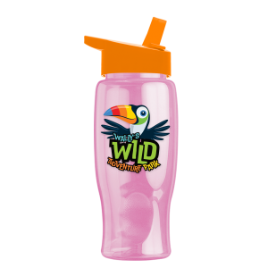 ColorPop Bottle with Flip-Straw Lid - 27 oz.