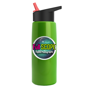Cascade Tritan Metallike Bottle with Flip-Straw Lid - 26 oz.