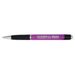 Purple/Black With Black Ink
