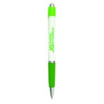 White/Lime With Black Ink