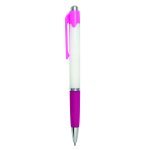 White/Pink With Black Ink