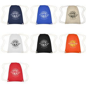 Cotton Canvas Drawstring Bag