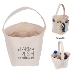 Pocketful of Petals Canvas Tote