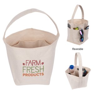 Pocketful of Petals Canvas Tote