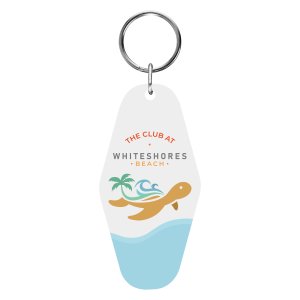 Acrylic Motel Style Key Tag