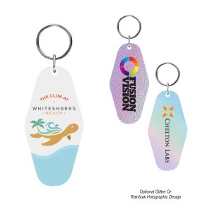 Acrylic Motel Style Key Tag