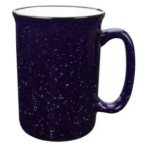 Retro Enamel-Style Coffee Mug 12 Oz