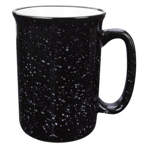 Retro Enamel-Style Coffee Mug 12 Oz