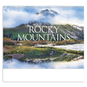 Rocky Mountains - Spiral Calendar