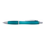 Aquamarine With Black Ink