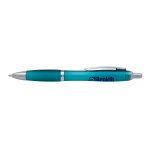 Aquamarine With Black Ink