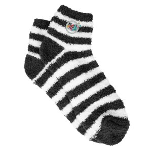 Harper's Fuzzy Stripe Socks