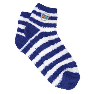 Harper's Fuzzy Stripe Socks
