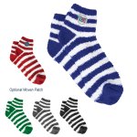 Harper's Fuzzy Stripe Socks