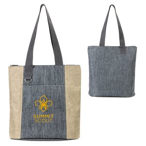 Event Ready Heathered Shoulder Tote
