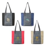 Event Ready Heathered Shoulder Tote