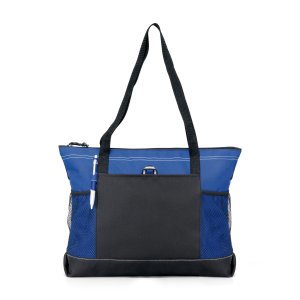 600D Poly Zipper Tote Bag