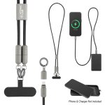60W Type-C Charging Lanyard with Phone Patch