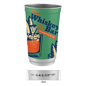 24 Oz. Top Cup Full Color Aluminum Cup