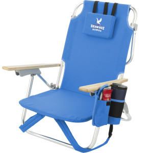 Seaside Lounger with Pillow