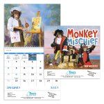 Monkey Mischief - Spiral Calendar