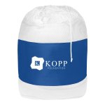 Navy Blue With White