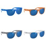Sunset Reflection Mirrored Sunglasses