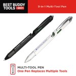 Best Buddy Tools ® 9-in-1 Multi-Tool Pen