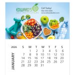 Good Value™ Business Card Magnet With 12-Sheet Calendar