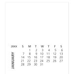 Good Value™ Business Card Magnet With 12-Sheet Calendar