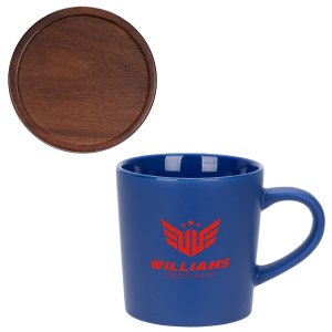 Cookie Companion 16 oz Wooden Lid Mug