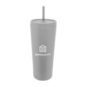 Sip Sustainably Recycled Straw Tumbler 22 Oz