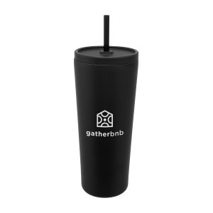 Sip Sustainably Recycled Straw Tumbler 22 Oz