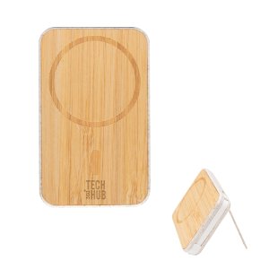 Bamboo Buddy Magnetic Wireless Charger