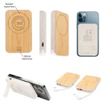 Bamboo Buddy Magnetic Wireless Charger
