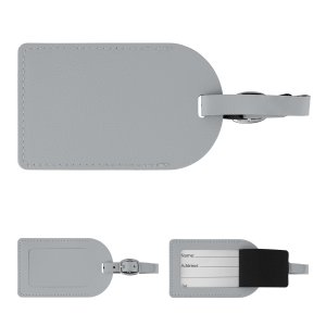 Leatherette ID Luggage Tag