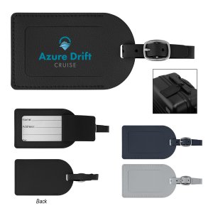 Leatherette ID Luggage Tag