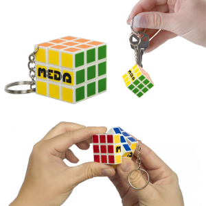 Color Match Cube Keychain