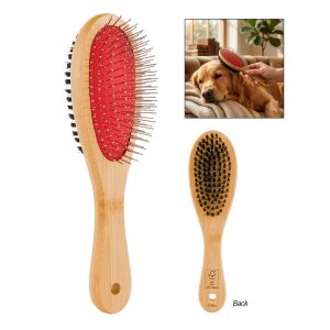 Woof & Whiskers Dual Grooming Brush