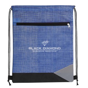Step Up Non-Woven Cinch Bag
