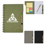Eco Notes & Neon Flags Notebook