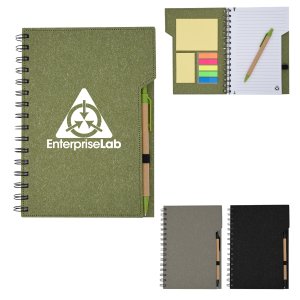 Eco Notes & Neon Flags Notebook