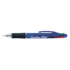 Four-Color Comfort Grip Pen