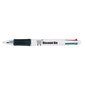 Four-Color Comfort Grip Pen