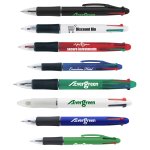 Four-Color Comfort Grip Pen