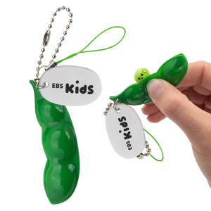 Peas in a Pod Fidget Keychain