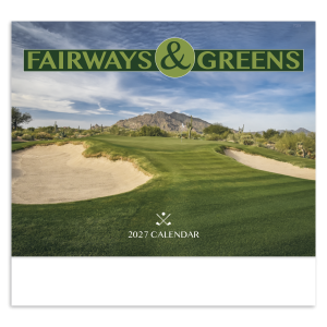 Fairways & Greens - Stapled Calendar