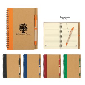 Recycle Ready Notebook and Pen Set