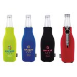 Koozie Zip-Up Bottle Cooler with Opener