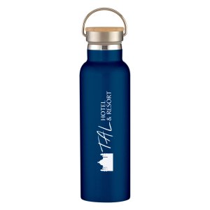 Eco Sip Stainless Bamboo Bottle 21 oz